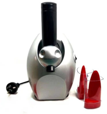 $99 • Buy Frozen Ice Cream Yogurt Dessert Maker Electric Machine With 2 ICE BLOCK MOULDS