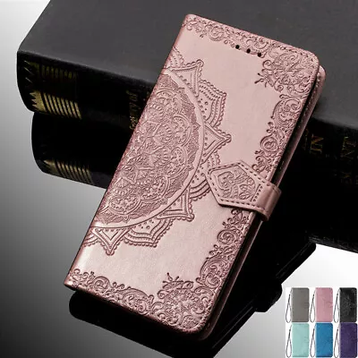 For Samsung S7 S21 A12 A22 A32 A52 A42 Magnetic Leather Wallet Flip Case Cover  • $14.89