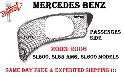 MERCEDES R230 SL500 SL55 SL600 AMG Front Bumper Cover Lower Right AMG Mesh Grill • $253.33