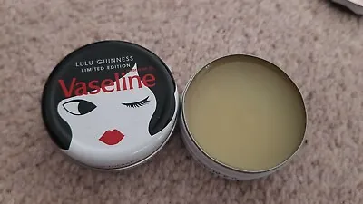 £4 • Buy Brand New Vaseline Limited Edition - Lulu Guiness Jelly Lip Therapy 20g Tin Rare