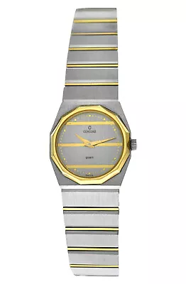 Concord Mariner SG 1561145V14 Gold Stainless Steel 23MM Ladies Quartz Watch • $325