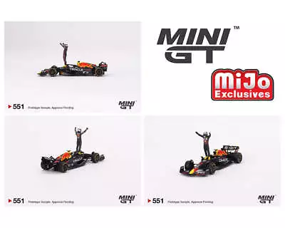 Mini GT Oracle Red Bull Racing RB18 #11 Sergio Perez 2022 Monaco Grand Prix Winn • $24.95