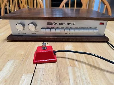 Univox RK-12 SN0429 Vintage Rhythm Drum Machine Mini Pops Korg • $124.95