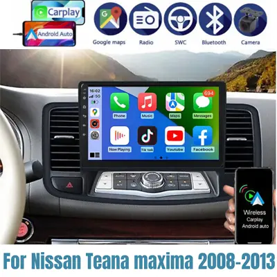 For Nissan Teana Maxima 2008-2013 32G Android Car Stereo Carplay GPS Navi Radio • $153.96