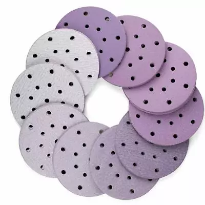 100Pcs 6 Inch 40 - 800 Grit Assortment Sanding Disc Round Sand Paper Hook & Loop • $26.99