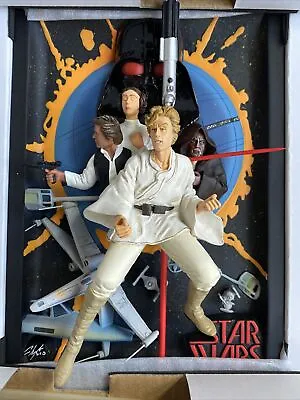 SDCC A New Hope ANH Star Wars 1976 Convention Poster Comic Con Code 3 Sculpture • £91.56