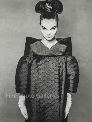 1959 Vintage RICHARD AVEDON Fashion MARCHIONESS Of TAVISTOCK Duotone Photo Art • $198.24