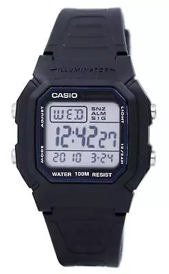 Casio Classic Digital Illuminator Backlight Stopwatch W800H1AVDF 100M Mens Watch • $70.28