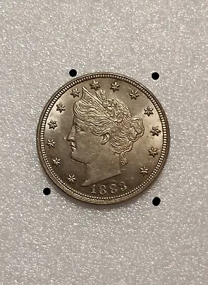 $43.95 • Buy 1883 No Cents Liberty V Nickel**Very Fine **