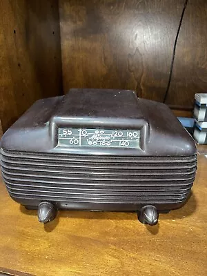 Bakelite MAJESTIC  Zephyr  Table Tube Radio 5A410 SN E435849 • $350