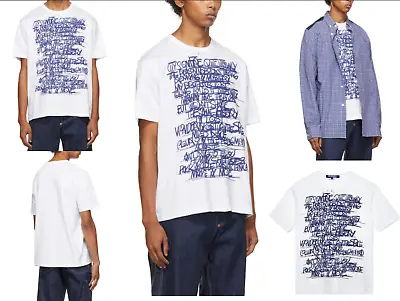 £203.14 • Buy JUNYA WATANABE X COMME DES GARÇONS Deadstock Lettering Shirt T-Shirt Top S