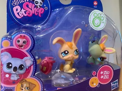 £13.99 • Buy Littlest Pet Shop Figures -Pairs: TURTLE & BUNNY , Toys ,Hasbro