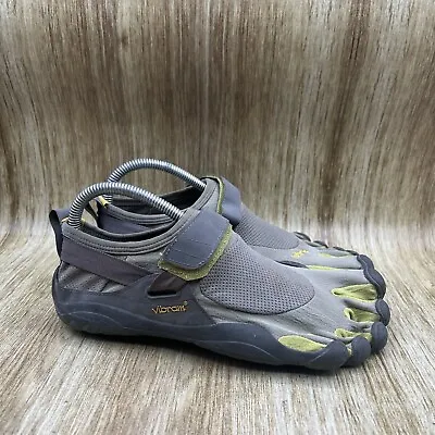 Vibram KSO Evo Five Fingers Barefoot Training Shoes Sneakers Gray Womens 9 EU 40 • $49