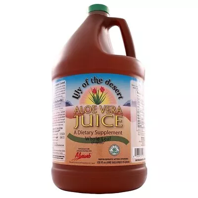 Lily Of The Desert Aloe Juice-Whole Leaf Organic 1 Gallon Liquid • $37.92