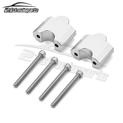 For Suzuki Boulevard M109R Intruder No Cutting Chrome 2  Handlebar Riser Mount • $35.98