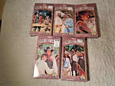 Sealed FIVE MILE CREEK Series Volumes 34567  Vintage Walt Disney Home VHS • $17.99