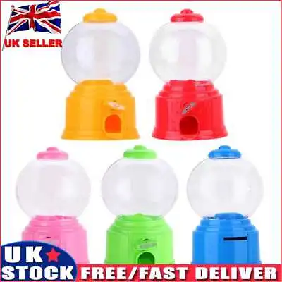 £5.91 • Buy Cute Sweets Mini Candy Machine Bubble Gumball Dispenser Coin Bank Kids Toy