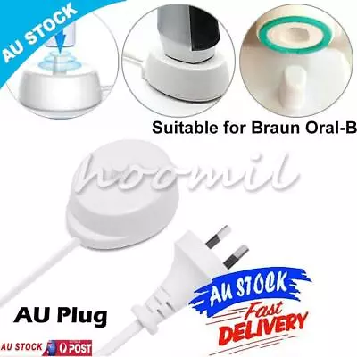 Electric Toothbrush Charger Dock Base For BRAUN ORAL-B 3757 4729 Model AU Plug • $15.64