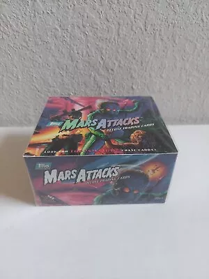 Topps 1994 Mars Attacks Deluxe Trading Cards Sealed Box • $250