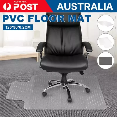 3 Type Chair Mat Carpet Hard Floor Protectors Home Office Room PVC Mats 120*90 • $23.69