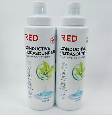 Ultrasound Gel 250ml Squeeze Bottle Replacement Transmission Conductive 2PK • $20.71