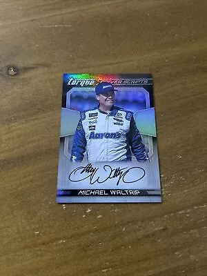 2017 Panini Torque Racing Michael Waltrip Driver Scripts Auto Autograph Card SP • $3.25