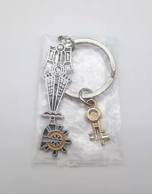 Kingdom Hearts Wheel Of Fate Metal Keyblade Keychain Charm Figure 2  Kuji Prize • $20