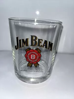 Jim Bean Drinking Glass Barware Drinkware Collectable • $45