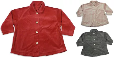 Mulberribush Girls Long Sleeve Velour Button Down Jacket Cardigan Shirt Top • $6