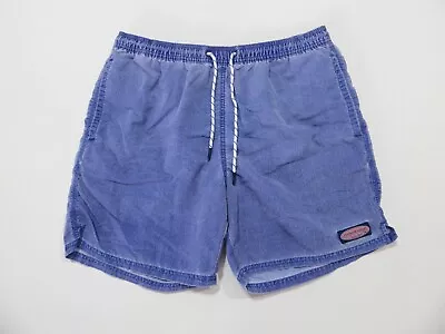 Vineyard Vines Swim Trunks Mens Medium Swim Short Chappy Island Blue • $14.89