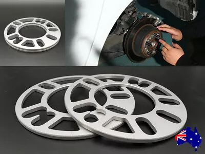 10 Mm Wheel Spacers Universal Multi-Fit 4-studs & 5-studs 2PCS For Holden • $22