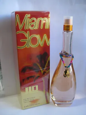 MIAMI Glow JLO By JL0 3.4 Oz  EAU DE TOILETTE SPRAY NEW SEALED WOMEN • $39.99