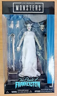 Universal Monsters Bride Of Frankenstein 6  Action Figure - Jada Toys 2021 • $12