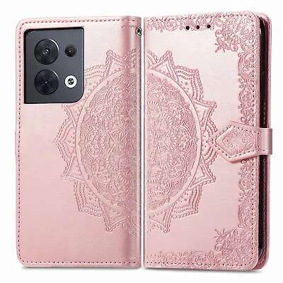 $11.19 • Buy Magnetic Case Leather Wallet Cover Fr Oppo Find X5 X3 Lite Pro A96 A57 A74 Reno8