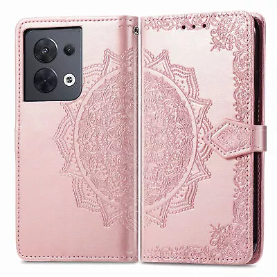 $11.19 • Buy Magnetic Case Leather Wallet Cover Fr Oppo Find X5 X3 Lite Pro A96 A57 A74 Reno8