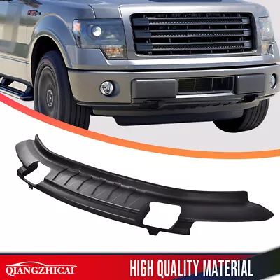 Front Valance Bumper Fit For 09-14 Ford F-150 4WD With Fog Light Holes Textured • $49
