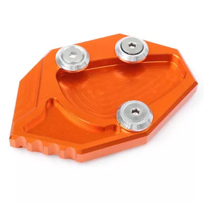 For Kawasaki ZZR1400 Street Bike Kickstand Side Stand Plate Pad Base ORANGE UK • £10.73