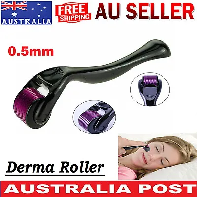 $18.80 • Buy New Derma Roller Titanium Micro Needle Skin 540 Needles Anti Aging Scars AUS