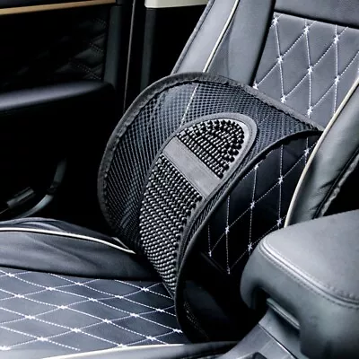 $19.89 • Buy Mesh Back Rest Lumbar Support Office Chair Van Car Seat Home Pillow Cushion