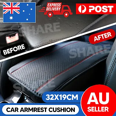 Universal Car Armrest Cover Center Console Box Pad Protector Accessories AU • $7.25