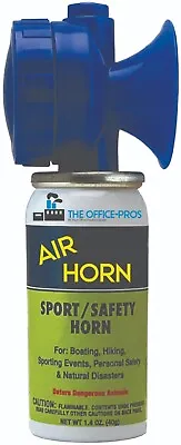 Hand Held Air Horn Bear Deterrent Marine Safety Loud Warning Horn - 1.4oz Can • $12.99