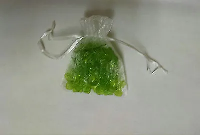 10 Green Twinspring Flower Bath Oil Beads • $2.25