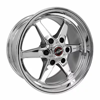 Race Star 93 Truck Star 15x10.00 6x5.50bc 6.63bs Direct Drill Chrome Wheel • $353.97