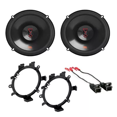 JBL Stage3627 6.5  2-way Truck Front Door Speakers W/Install Kit For 1995-up GM • $78.99