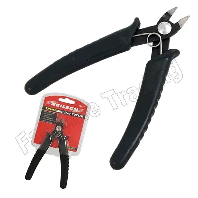5  Precision Mini Side Cutter Pliers Snips Wire Cable Tie Wrap Model Jewellery • £4.29
