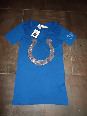 Minneapolis Colts Rare Victorias Secret Pink Bling Vneck Xs Tee Nwt • $29.99