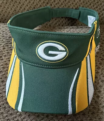 NFL-Embroidered Adjustable Greenbay Packers Team Visor/Hat Reebok • $14.99