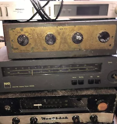 (Beat Up Looking)Vintage Audio Equipment  Lot 2(Heathkit Eico NAD Pioneer) • $200