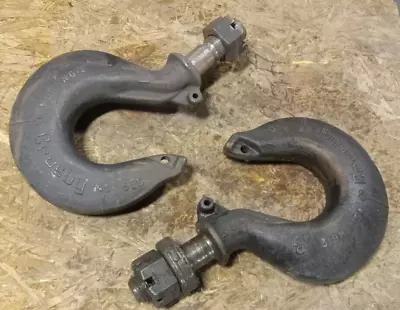 $112.49 • Buy Lot Of 2) Crosby 319n Crane / Hoist Swivel Hook 319n