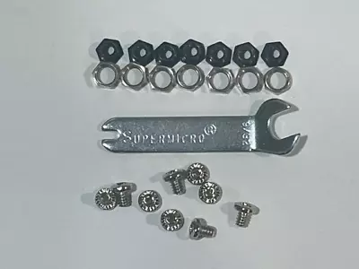 SuperMicro 9/32 Wrench + Philips Screws X 9 + Standoffs X 7  CSE-116AC2-R706WB • $24.99